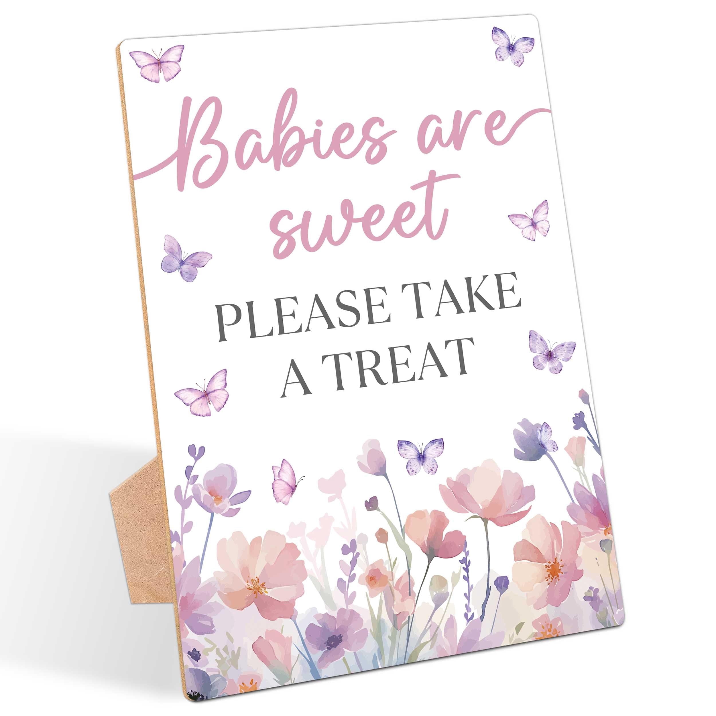 Baby Shower Mints Sage Green Baby Shower Thank You Sign - Wooden ...