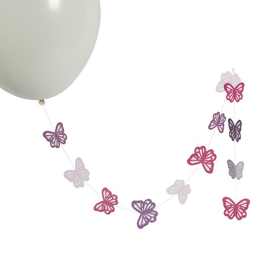 Butterfly Balloon Tails - 6 Pieces