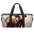 thumbnail image 1 of Butterfly Basketball Bag Gym Bags Sports Bag Dance Bag - 17.7 Inch Weekend Duffel with Interior Zipper Pocket and Large Capacity, 1 of 6