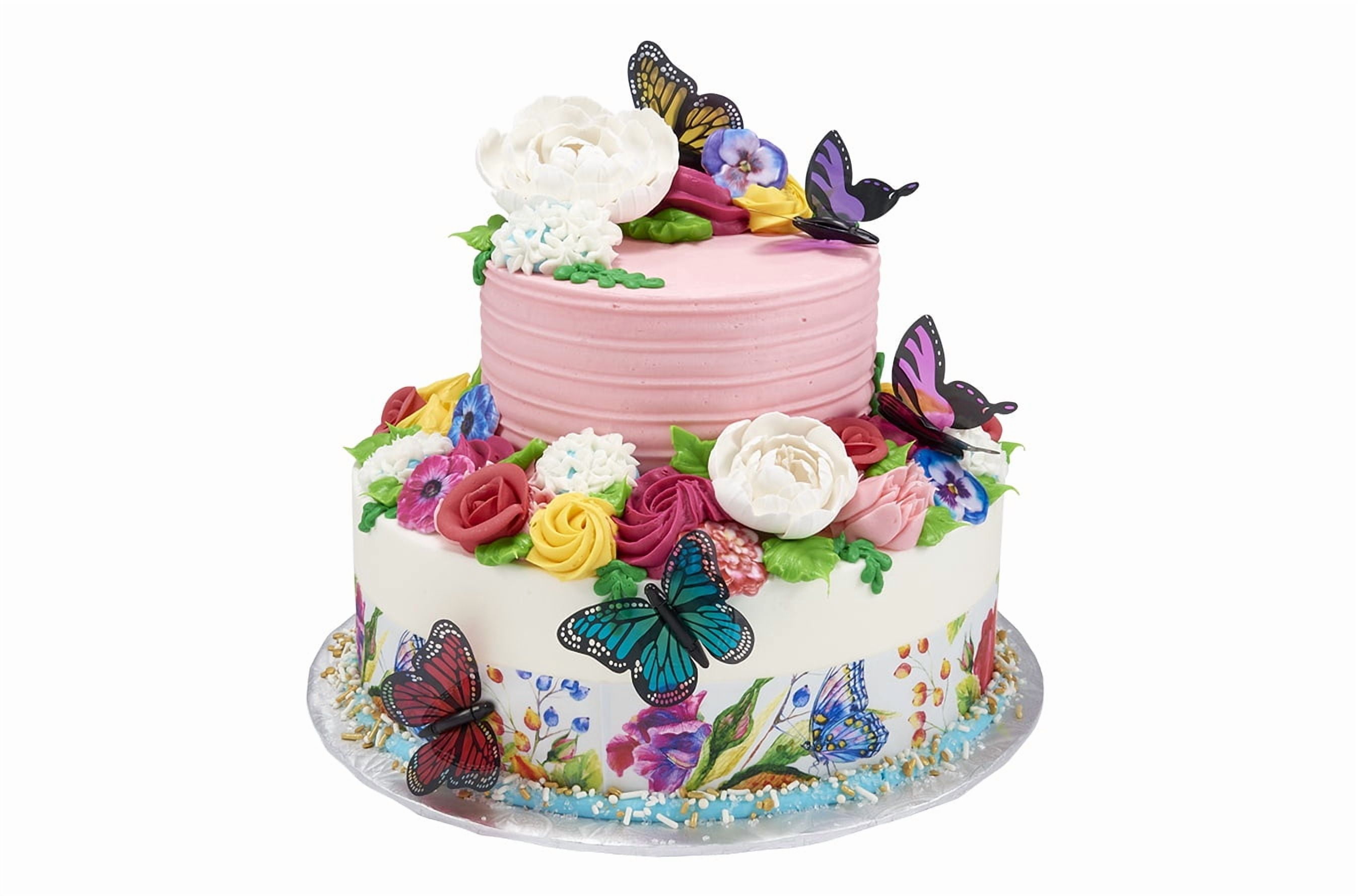 Butterfly Beauty 2 Tier Cake