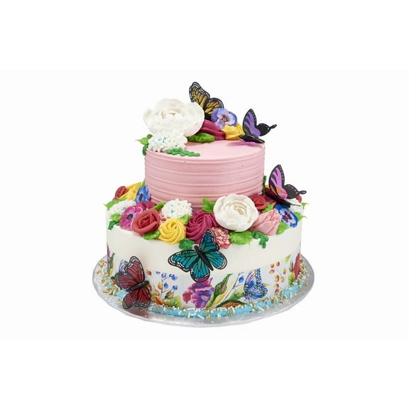Butterfly Beauty 2 Tier Cake