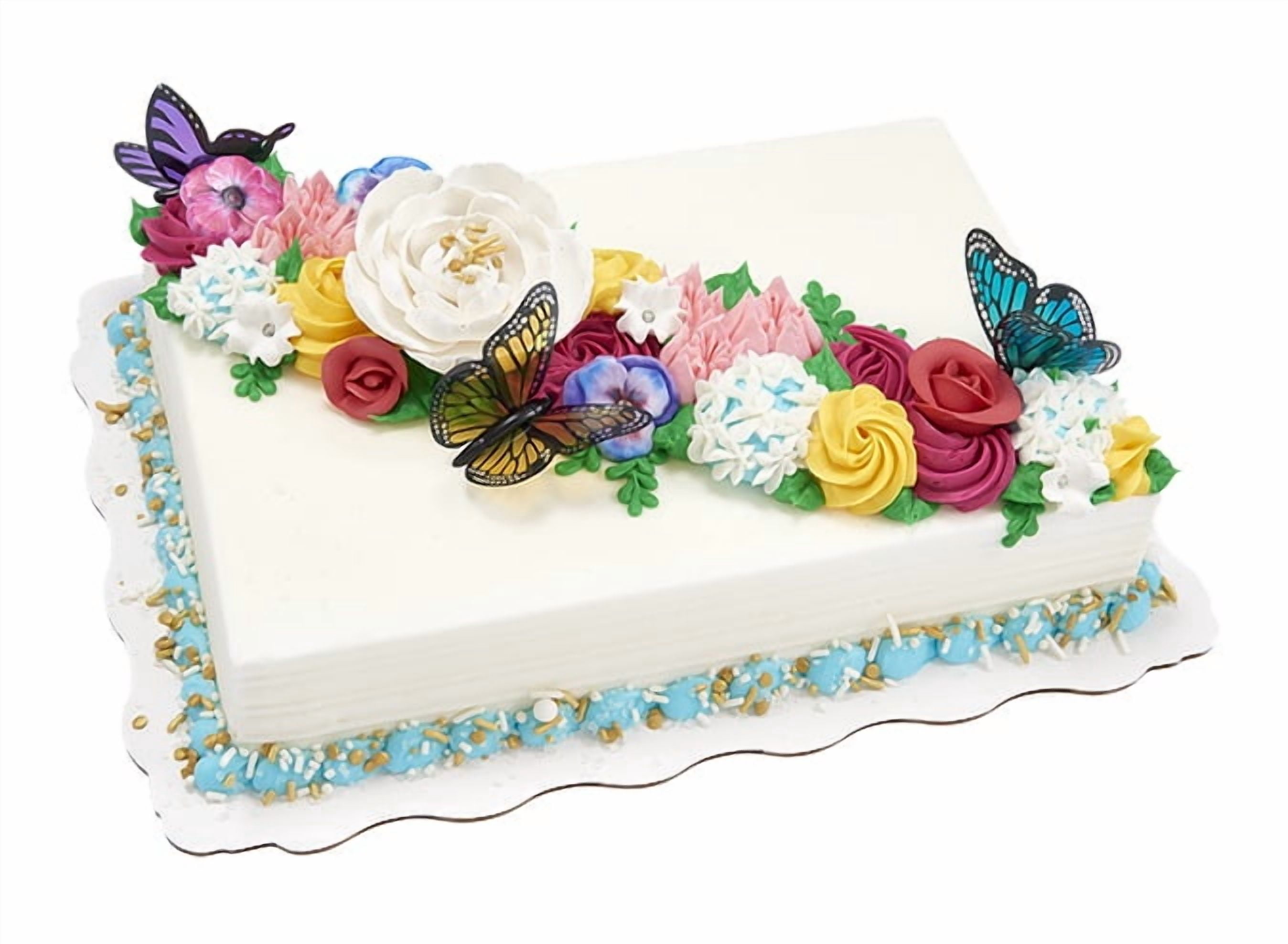 Butterfly Beauty Sheet Cake