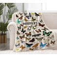 thumbnail image 1 of Butterfly Blanket for Boys Girls, Ultra Soft Butterfly Throw Blanket for Butterfly Lovers, Lightweight Cozy Kids Butterfly Gifts Blanket for Christmas Bed Couch Sofa 40x50in, 1 of 6