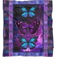 thumbnail image 1 of Butterfly Blanket for Kids Adult Soft Couch Room Kawaii Flannel Throw Blanket Decor for Couch 50"x60", 1 of 6