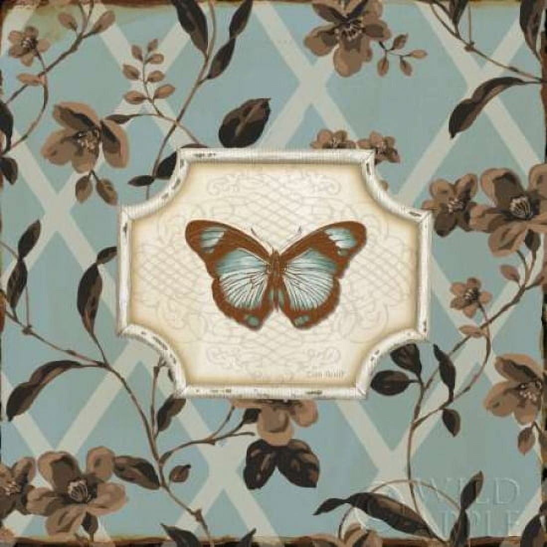 Butterfly Bliss IV Canvas Art - Lisa Audit (24 x 24)
