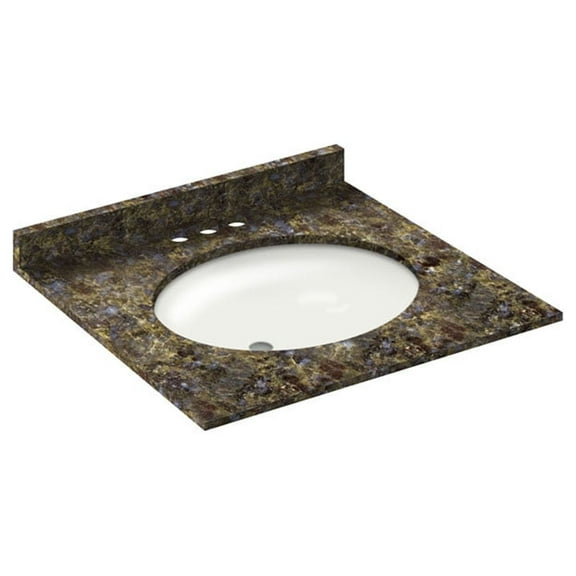 Butterfly Blue 25x22 with Backsplash (4 in Spread)