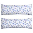thumbnail image 1 of Butterfly Body Pillow Cover - Soft & Breathable, Hidden Zipper, 20"x54", Floral & Tropical Butterfly Print - Perfect Gift for Butterfly Lovers, Side Sleepers & Aesthetic Decor, 1 of 7
