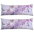thumbnail image 1 of Butterfly Body Pillow Cover - Soft & Breathable, Hidden Zipper, 20"x54", Floral & Tropical Butterfly Print - Perfect Gift for Butterfly Lovers, Side Sleepers & Aesthetic Decor, 1 of 7
