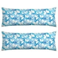 thumbnail image 1 of Butterfly Body Pillow Cover - Soft & Breathable, Hidden Zipper, 20"x54", Floral & Tropical Butterfly Print - Perfect Gift for Butterfly Lovers, Side Sleepers & Aesthetic Decor, 1 of 7