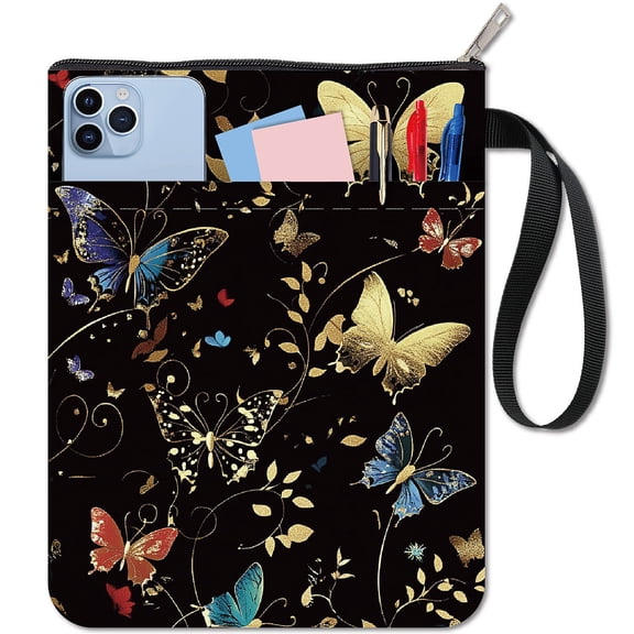 Butterfly Book Covers Black Book Protector Book Sleeve