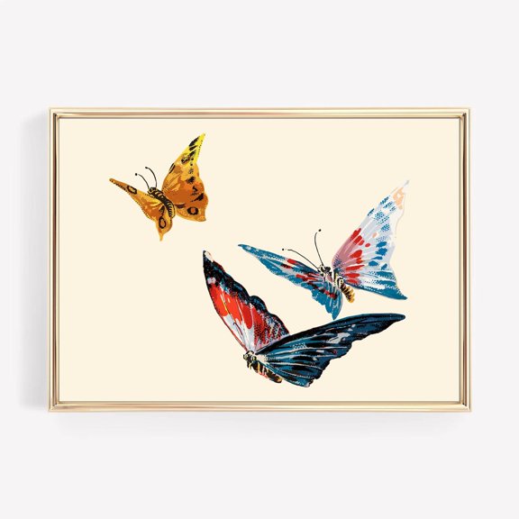 Butterfly Botanical Nursery Print