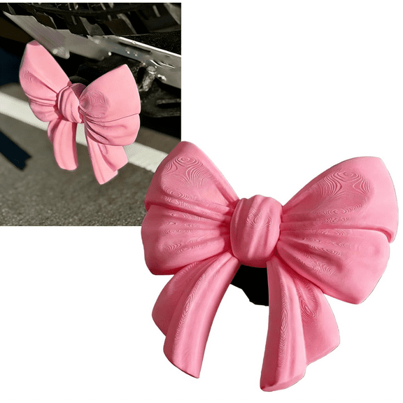 Butterfly Bow Trailer Hitch Cover, Stylish Accessory for 5.9 Inch Receiver Vehicles, Personalized Gift for Auto Enthusiasts and Drivers