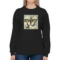 thumbnail image 1 of Butterfly Branch Ii Sweatshirt Women -Victoria Borges Designs, Female 4X-Large, 1 of 4