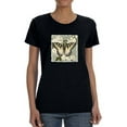 thumbnail image 1 of Butterfly Branch Ii T-Shirt Women -Victoria Borges Designs, Female x-Large, 1 of 4