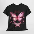 thumbnail image 1 of Butterfly Breast Cancer Ribbon Shirt, Butterfly Fighter Shirt ID-0629-UWLE, 1 of 10