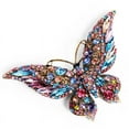 thumbnail image 1 of Butterfly Brooch Luxury Crystal Pin For Women Party Banquet Rhinestone Pins, 1 of 5