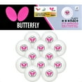 thumbnail image 1 of Butterfly R40+ 3-Star Ball White 12-Pack, 1 of 8