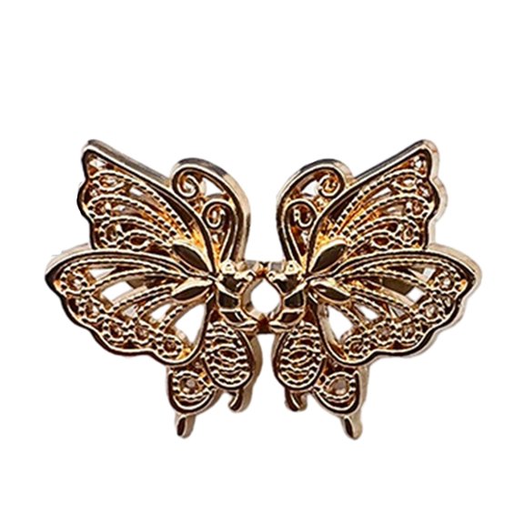 Butterfly Button Pins Jean Waist Buckles Detachable Pants Waist Tightener Jean Buttons Pins Jean Waist Adjustment Button