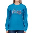 thumbnail image 1 of Butterfly C'est La Vie Paris Sweatshirt Women -Image by Shutterstock, Female Medium, 1 of 4