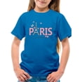 thumbnail image 1 of Butterfly C'est La Vie Paris T-Shirt Juniors -Image by Shutterstock,  x-Small, 1 of 4