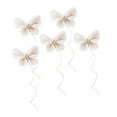 thumbnail image 1 of Butterfly Cake Toppers, 5pcs Butterfly Cupcake Toppers Happy Birthday Metal Gold Cake Topper for GirlsDiy Birthday Cake Dessert Table Baking Insert Plates Ornament, 1 of 5