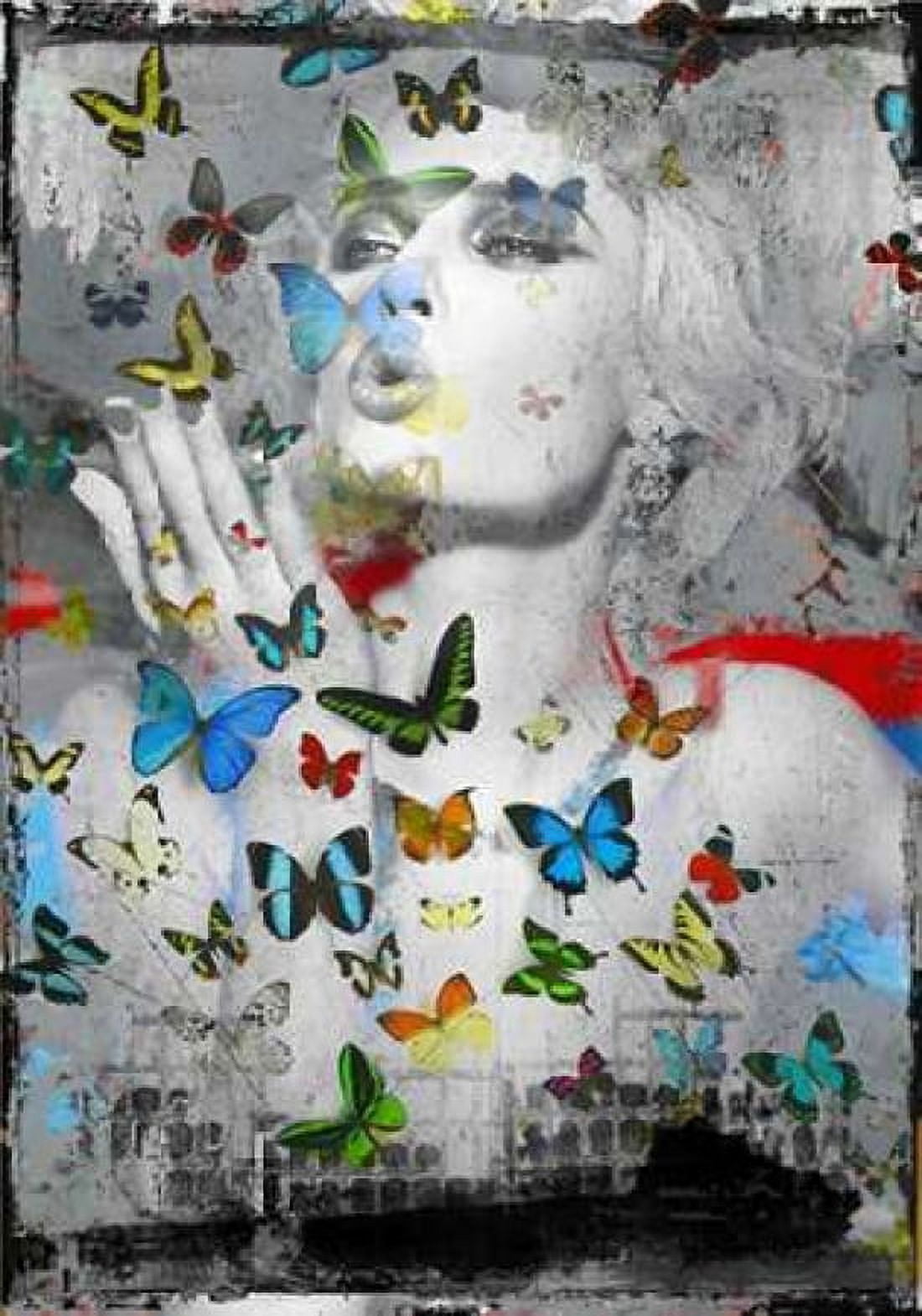 Butterfly Canvas Art - Micha Baker (20 x 28)