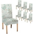thumbnail image 1 of Butterfly Chair Cover Set 6,Stretch Dining Chair Cover,Washable Spandex Kitchen Parson Chair Slipcovers,Removable Seat Protector for Dining Room,Living Room,Hotel,Banquet,Party, 1 of 5
