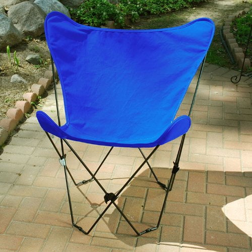 Butterfly Chair Replacement Cover - Royal Ocean Blue - Walmart.com