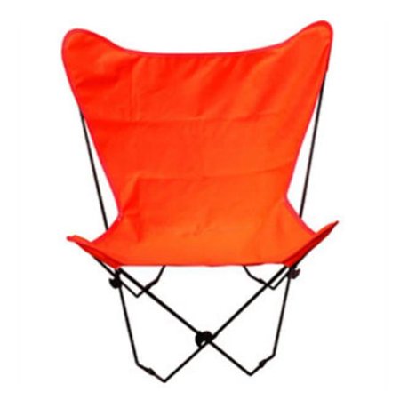 Butterfly Chair and Cover Combination with Black Frame