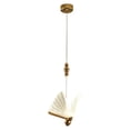 thumbnail image 1 of Butterfly Chandelier Lamp Ceiling Hanging Pendant Light Bar Hallway Transparent L, 1 of 7