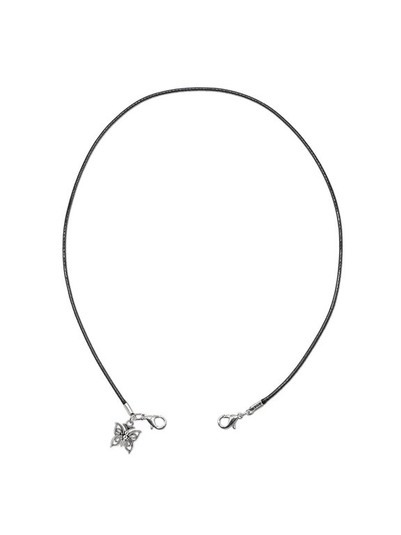 Butterfly Charm - Face Mask Necklace, Mask Holder, Face Mask Lanyard