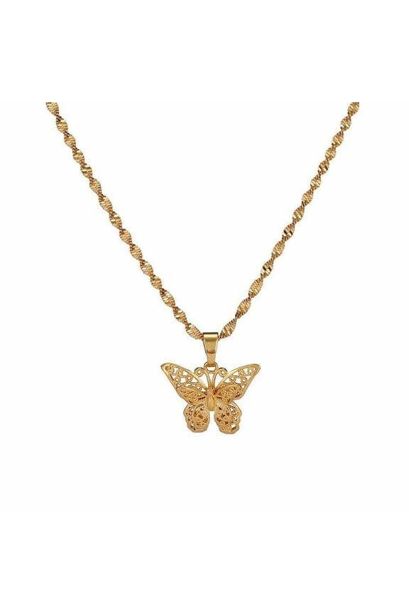 Butterfly  Choker Necklace