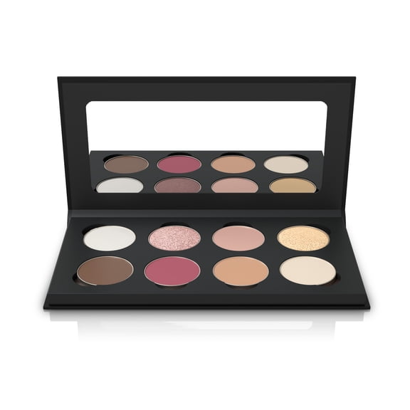 Butterfly Cocoon Empty Eyeshadow Refillable, Customizable, Magnetic, Individual Palette, Case With Mirror. Compact Eye Shadow Box Holds 8 Round Pans (1x0.12 inch, 25x3 mm) of Almost Every Brands
