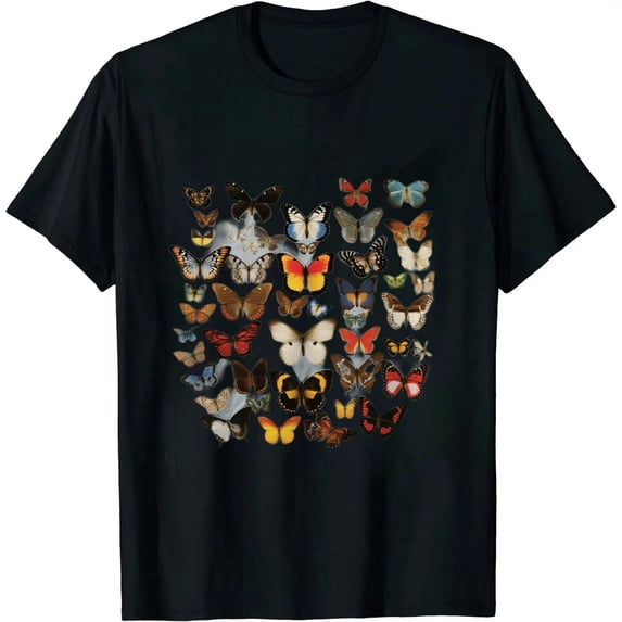 Butterfly Collection Just A Girl Who Loves Butterflies Gift T-Shirt