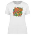 thumbnail image 1 of Butterfly Colorful Collage T-Shirt Women -Image by Shutterstock, Female Small, 1 of 2