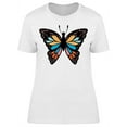 thumbnail image 1 of Butterfly Cool Colored Design T-Shirt Women -Image by Shutterstock, Female Large, 1 of 2