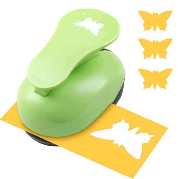 Butterfly Craft Punch 3 Inch, Butterfly Punch Cutter, Craft Lever Punch Handmade for Paper Crafting