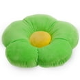 thumbnail image 1 of Butterfly Craze Daisy Lounge Flower Pillow - Cozy & Stylish Floor Cushion, Perfect Seating Solution For Teens & Kids, Machine Washable Aesthetic Decor, Plush Microfiber, Medium 20" Diameter, Green, 1 of 6