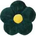 thumbnail image 1 of Butterfly Craze Daisy Lounge Flower Pillow - Medium 20 Inches, Cozy & Stylish Floor Cushion Perfect Seating Solution for Teens & Kids, Machine Washable Aesthetic Decor, Plush Microfiber, Dark Green, 1 of 6
