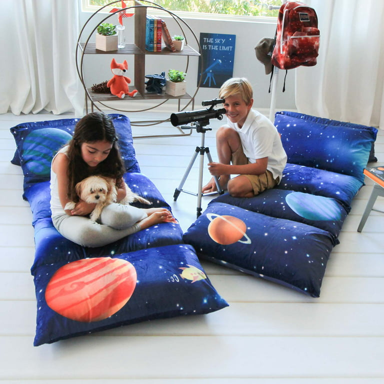 Butterfly Craze Pillow Bed Floor Lounger Cover Galaxy King