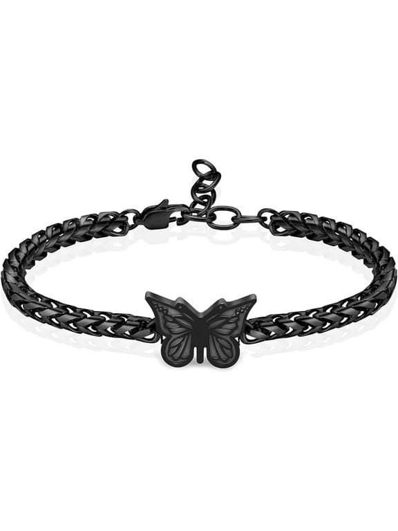 Butterfly Cremation Bracelet Jewelry Butterfly Urn Bracelet for Ashes for Women Stainless Steel Adjustable Urn Bangle Memorial Keepsake Ash Holder Bracelet