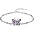 thumbnail image 1 of Butterfly Cremation Jewelry Urn Bracelet for Ashes Memorial Lockets Pendant Funeral Keepsake Jewelry for Ashes, 1 of 5