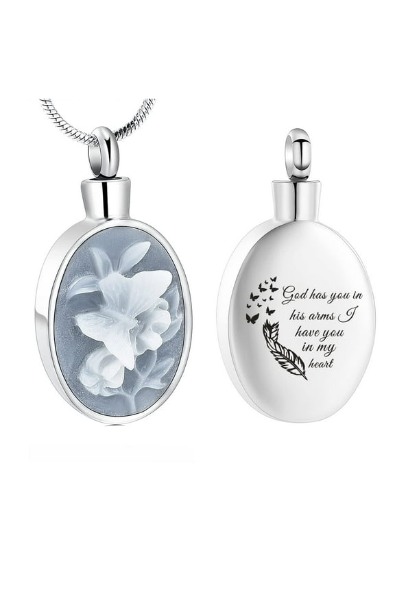 Butterfly Cremation Jewelry for Ashes Memorial Lockets Urn Necklace for Ashes Pendants Stainless Steel Keepsake Jewelry for Ashes