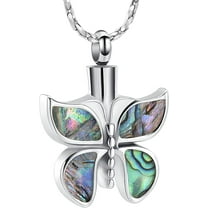 Butterfly Cremation Urn Necklace for Ashes - Human Memorial Keepsake Jewelry Ashes Memory Jewelry Women Keepsake Bereavement Gift for A Loss of the Loved One
