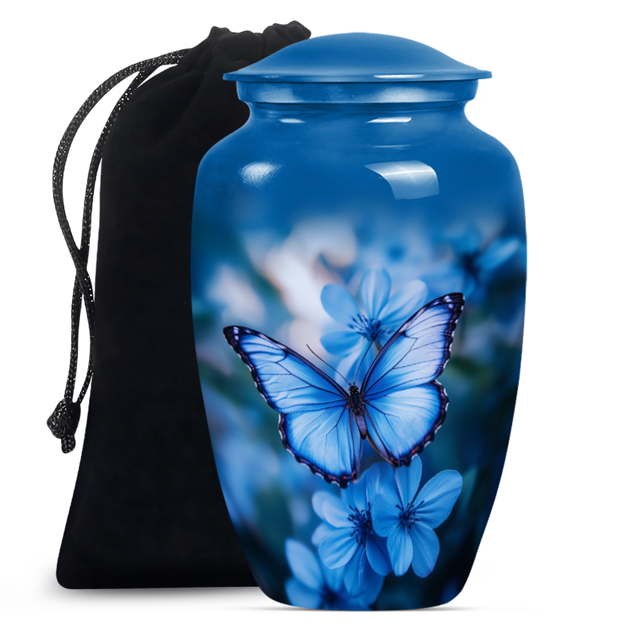 Butterfly Cremation Urns for Human Ashes, Urn for Ashes for Women, Urns for Human Ashes Adult Man, Large Urn for Ashes Adult Female (Size - 10inch)