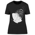 thumbnail image 1 of Butterfly Crumbling Butterflies T-Shirt Women -Image by Shutterstock, Female 3X-Large, 1 of 2