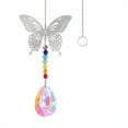 thumbnail image 1 of Butterfly Crystal Suncatcher Hanging Crystal Rainbow Maker For Window Home Garden Decorationstyle5, 1 of 5
