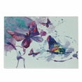 thumbnail image 1 of Butterfly Cutting Board, Watercolors Print of Butterfly Sign of the Soul Power Female Art Modern Display, Decorative Tempered Glass Cutting and Serving Board, Small Size, Multicolor, by Ambesonne, 1 of 1