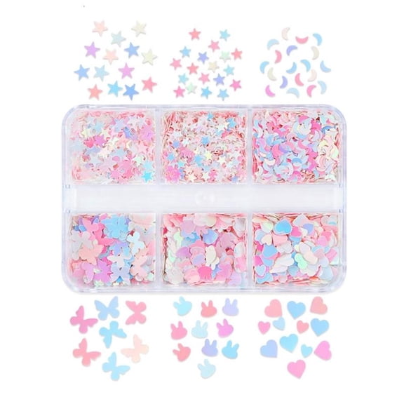 Butterfly DIY Charm Glitter Flakes Manicure Decorations Glitter Sequins