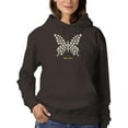 thumbnail image 1 of Butterfly Daisy Free Soul Hoodie Women -Image by Shutterstock, Female Small, 1 of 4